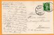 Gruss Aus Biglen Switzerland 1911 Postcard Nice Cancel - Biglen