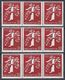 Delcampe - Schweiz Suisse 1939: Alle 3er-Streifen Landi-Rollenmarken Zu Z25a-Z27c Mi W8-W24 Jeu Se-tenant ** MNH  (Zu CHF 168.00) - Se-Tenant