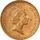 Monnaie, Grande-Bretagne, Elizabeth II, Penny, 1994, TB+, Copper Plated Steel - 1 Penny & 1 New Penny