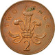 Monnaie, Grande-Bretagne, Elizabeth II, 2 Pence, 1994, TB+, Copper Plated Steel - 2 Pence & 2 New Pence