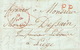 LAC D'ANVERS 10/07/1847 En PORT PAYE Trait Oblique Rouge Vers LIEGE H. DESSAIN éditeur-imprimeur Lettre Signée J. BEERTS - 1830-1849 (Belgique Indépendante)