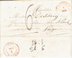 LAC De BRUGES 1/07/1847 Vers LIEGE  H. DESSAIN Drukker - Port De 6 Décimes - Signé L. DEPOORTERE Boekhandelaar Te BRUGGE - 1830-1849 (Belgique Indépendante)