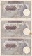 SERBIE LOT 6 BILLETS SERBIE / YOUGOSLAVIE 100 DINARA DE 1941 OCCUPATION ALLEMANDE - Serbie