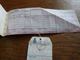 Billet Aviation Sabena Amsterdam Brussels 1972 + Ticket Bagage KLM - Europe