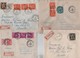 Delcampe - PRLOT 1/ 58 Lettres Recommandées -10% Diverses Localités - 1946 -10%