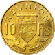 Monnaie, Réunion, 10 Francs, 1955, Paris, ESSAI, SPL, Aluminum-Bronze, KM:E6 - Reunion