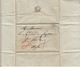 De Nyon,lettre à M. Le Syndic De Leysin En 14 Mars 1838 - ...-1845 Prephilately