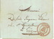 LAC De NAMUR Du 29/04/1850 NON AFFRANCHIE Vers LIEGE  H. DESSAIN Imprimeur -cachet TREPAGNE-DE ROISIN Libraire-imprimeur - Autres & Non Classés