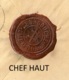 C = CHEF HAUT Vosges, ROUVRES EN XAINTOIS Sur Enveloppe SAGE. 1898. - 1876-1898 Sage (Type II)