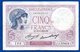 Violet  -  5 Francs 26/5/1933  - état  TB+ - 5 F 1917-1940 ''Violet''