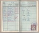 STUDIENBUCH RECHTS U. STAATSWISSENSCHAFTEN 1950 - 40 Seiten, Eintragungen Mit Stempelmarken - Historische Dokumente