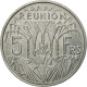 Monnaie, Réunion, 5 Francs, 1955, Paris, ESSAI, SPL, Aluminium, KM:E5 - Reunion