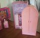 Delcampe - 4 Boites Barbie Lave Vaisselle, Lit, Coiffeuse, Armoire + Salon De Coiffure - Barbie