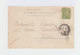 Sur Carte Postale De Constantinople Type Sage 5 C. Vert Jaune CAD Constantinople Turquie 1902. (781) - Covers & Documents