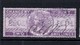 GB Fiscals / Revenues Chancery  Court Two Shillings  Lilac ;; Rubbed - Fiscaux