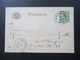 AD Bayern 1896 Sonderpostkarte P 47 Aus Dem Bedarf! Bahnpost Stempel K.B. Bahnpost Nach München - Enteros Postales