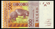 WEST AFRICAN STATES 500 FRANCS 2012/17 GUINEA-BISSAU Pick 919S Unc - États D'Afrique De L'Ouest