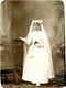 Communion  Communiante   Carte Photo - Personnes Anonymes