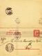 Entier Postal Allemand Pr Genève. Superbe Lame De Rasoir 20.VI.1910 - Covers & Documents