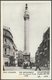 Monument To The Great Fire Of London In C.1910 - Collectorcard RP Postcard - Other & Unclassified