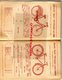 42- ST SAINT ETIENNE-RENNES-PARIS- RARE CATALOGUE MANUFACTURE CYCLE BALLIS- BICYCLETTE-TANDEM-FUSIL LEPAGE-HAMMERLESS - Transports