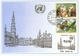 ONU Genève 1998 - 2 FDC - Espèces Menacées D'extinction - Macaque - Daim - Flamant -  Romafil'98 - Phil Euro'98 - Maximum Cards