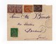 !!! PRIX FIXE : GUYANE, LETTRE DE CAYENNE DU 3/5/1898 POUR BORDEAUX, AFFRANCH GROUPES - Cartas & Documentos