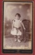 Oude Foto Antwerpen Anvers Carte De Visite Portrait Kind Child Enfant Fille Hugo Pieron Loodts Old Photo - Ohne Zuordnung