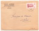 France Enveloppe à En-tête " Banque Nationale Pour Le Commerce " Du 21 Novembre 1959 Pour Foix - Lettres & Documents