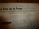 1959 LA VOIX DE LA FORGE---> Soudure A L'arc Des Aciers Inox Et Réfractaires Avec électrodes Fusibles;etc - Bricolage / Technique