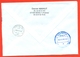 France 2002.Fauna. The Envelope Passed Mail. Airmail. - Covers & Documents