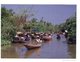 (789) Thailand - Floating Village - Marchands