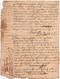 Acte Jugement Dubois Bailly Vouzon Manuscrit Litige Haye Gitton Duffié Cachet Généralité D'Orléans Dix Deni 1737 2 Pages - Manoscritti