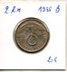 Allemagne. Troisieme Reich. 2 Reichsmark 1938 B - 2 Reichsmark