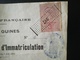 EXTRAIT DU REGISTRE D IMMATRICULATION D UN BELGE QUI S INSTALLE À GUINES PAS -  DE -  CALAIS  FRANCE TIMBRE FISCAL 1921 - Documents Historiques