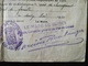 EXTRAIT DU REGISTRE D IMMATRICULATION D UN BELGE QUI S INSTALLE À GUINES PAS -  DE -  CALAIS  FRANCE TIMBRE FISCAL 1921 - Documents Historiques