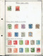 Small Collection Of 102 Stamps (o) From Denmark (from 1870 To 1965) (6 Scans) + 120 Doubles Or Unclassified - Lotes & Colecciones