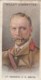 South Africa - Field Marshal Jan Christian Snuts - No. 27 - Wills's Cigarettes - Allied Army Leaders - Sudáfrica