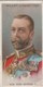 Great Britain - King George V - No. 12 - Wills's Cigarettes - Allied Army Leaders - Royal Families