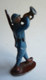 FIGURINE QUIRALU Soldat CASQUE ADRIAN BLEU TROMPETTE (1)- ALUMINIUM - Quiralu