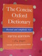 The Concise Oxford Dictionary. 1964. Dictionnaire En Anglais - Schule/Unterricht