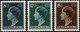 1949 Série GD Charlotte 3 Timbres Neuf Sans Charnière Michel 439-441  (2scans) - Unused Stamps