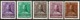 1935 Série Caritas 5 Timbres (1,75Fr.manque)  Neuf Sans Charnière: Michel 284-288 (2scans) - Neufs