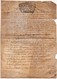 Acte Notarial Notaire Manuscrit Sur Parchemin à Déchiffrer Cachet Généralité Orléans 13 Sols 4 D. 1723 4 Pages - Manoscritti