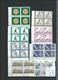 Germany , BERLIN ,  Huge Mint Party With Blocks Of 4 , Years 1984 To 1989  In A Stock-book (as Per Scan)MNH - Nuevos