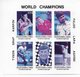 Delcampe - Tuva 1996; Chess Graf Tyson Faldo Lara Agassi 7x S/s Different Proofs - Touva