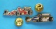 2 PIN'S //   ** F1 FERRARI F1-90  MARLBORO ** . (Locomobile) ** F1 LIGIER JS37  RENAULT  GITANES BLONDES ** . (Winner) - F1