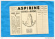 Edouard JENNER-VACCIN ANTIVARIOLIQUE-publicité Aspirine Du Rhone-carte De Pesée Pour Enfant -années 20-30 - Santé