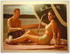 Bons Baisers De La Mer Couple Sur La Plage 50's Style Carte Boomerang Belgique Pub Proximus Télécom Pin-up - Pin-Ups