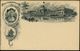 U.S.A. 1893 PP 1 C. Grant, Schw.: WORLD'S COLUMBIAN EXPOSITION = Columbus-Welt-Ausstellung (Brustbild Columbus, "Santa M - Other & Unclassified
